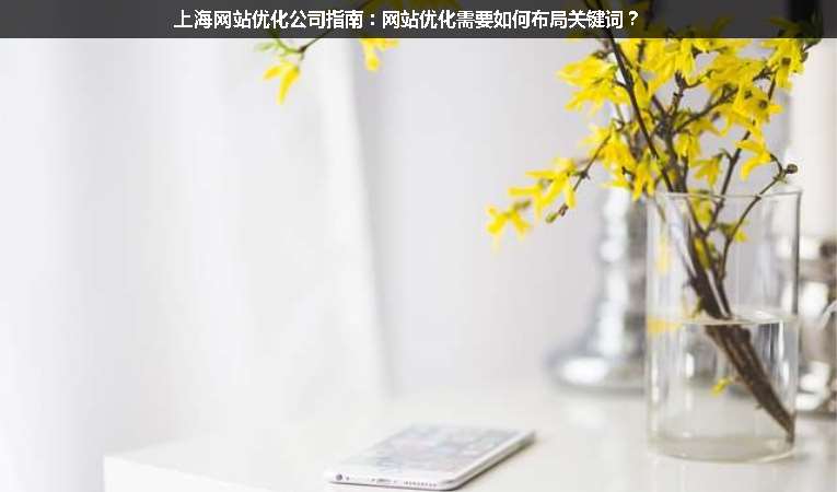 上海網(wǎng)站優(yōu)化公司指南：網(wǎng)站優(yōu)化需要如何布局關鍵詞？