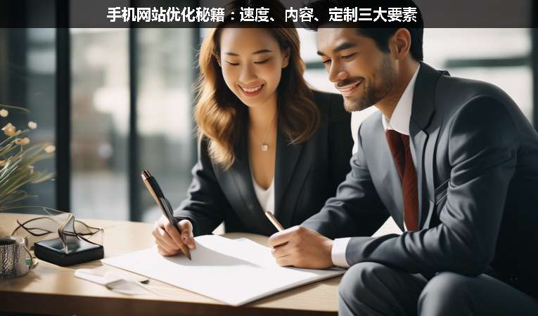 手機網站優(yōu)化秘籍：速度、內容、定制三大要素