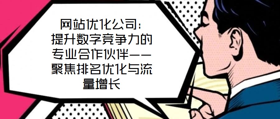  網(wǎng)站優(yōu)化公司：提升數(shù)字競(jìng)爭(zhēng)力的專業(yè)合作伙伴——聚焦排名優(yōu)化與流量增長